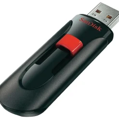 SanDisk Cruzer Glide 64GB USB 2.0 Type A Flash Drive, Black/Red (SDCZ60-064G-A46)* Usb Flash Drives