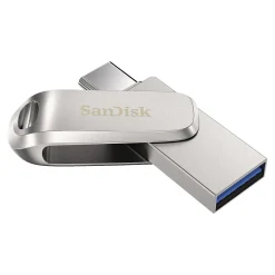 SanDisk Ultra Dual Luxe 32GB USB 3.1 Type-C Flash Drive, Silver (SDDDC4-032G-A46)* Usb Flash Drives