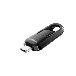 SanDisk Ultra Slider 64GB USB 3.2 Type-C Flash Drive, Black (SDCZ480-064G-A46)* Usb Flash Drives