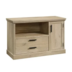 Sale Aspen Post File Credenza, Letter/Legal Size, Prime Oak (427020) File Cabinets