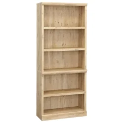 Outlet Aspen Post 71"H 5-Shelf Bookcase, Prime Oak (433963) Bookcases