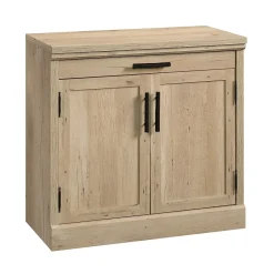 Aspen Post 30"H Storage Cabinet, Prime Oak (427015) Storage Cabinets