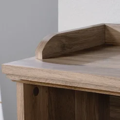 Best Barrister Lane Bookcase, Salt Oak (414726) Bookcases