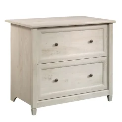 Online Edge Water 2-Drawer Lateral File Cabinet, Letter/Legal Size, Chalked Chestnut (418796) File Cabinets