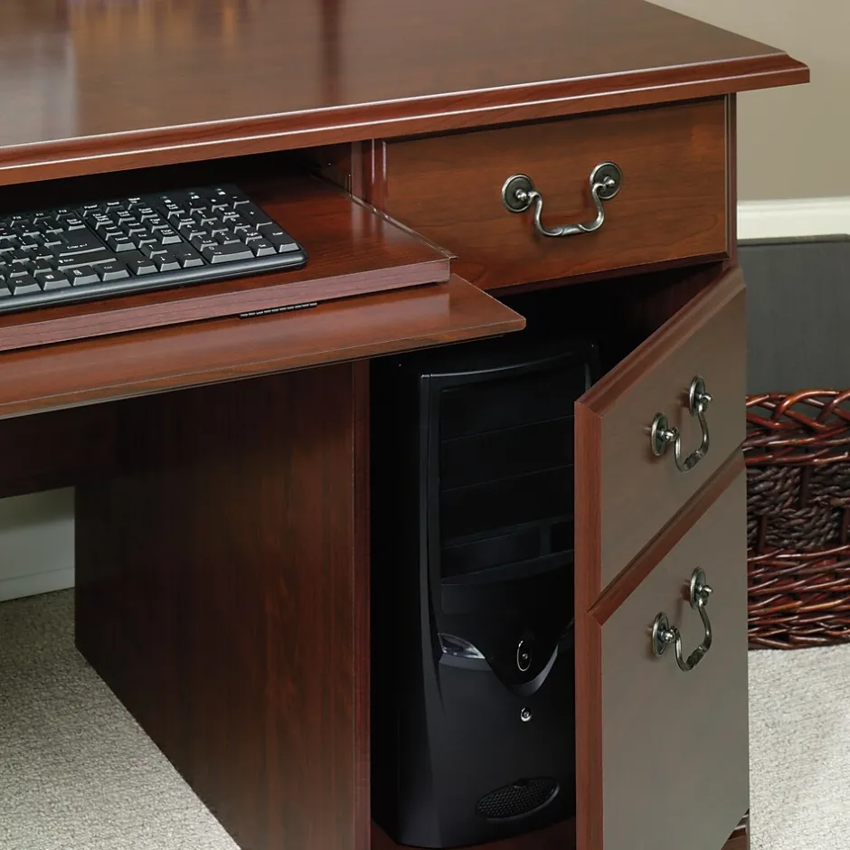 Online Heritage Hill Desk, Classic Cherry (109830) Computer Desks