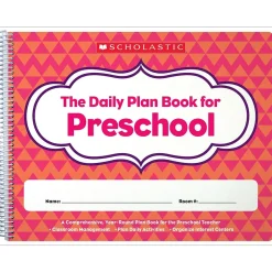 Outlet The Daily Plan Book for Preschool 120 Pages Lesson Planner, Each (SC-806458) Grade Books