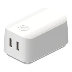 scosche PowerVolt PD35 USB Type-C Wall Charger, White (HPDCC35WT-SP)