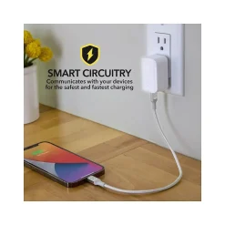 scosche PowerVolt PD35 USB Type-C Wall Charger, White (HPDCC35WT-SP)