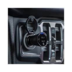 scosche PowerVolt USB Car Charger for Most Smartphones, Black (CPDCC40-SP)