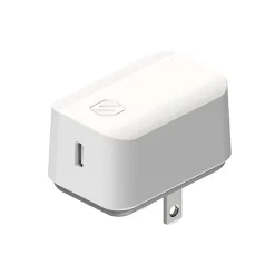 scosche PowerVolt USB-C Fast Wall Charger for Most Smartphones, White (HPDC30WT-SP)