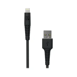 scosche StrikeLine HD Lightning USB Cable for iPhone/iPad/iPod Touch, Black (HDI310I)