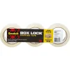 Scotch Box Lock Shipping Packing Tape, 1.88 in. x 38.2 yds., Clear, 3 Pack (3950S-3)* Packing Tape