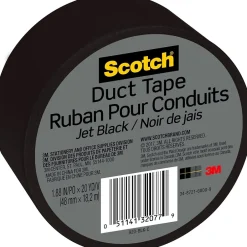 Scotch Duct Tape, 1.88" x 20 yds., Black (920-BLK-C)* Duct Tape