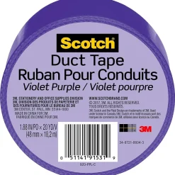 Scotch Duct Tape, 1.88" x 20 yds., Purple (920-PPL-C)* Duct Tape