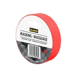 Scotch Expressions Masking Tape, 0.94" x 20 yds., Red (3437-PRD)* Masking Tape