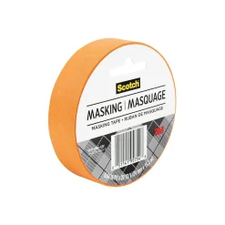 Scotch Expressions Masking Tape, .94" x 20 yds., Tangerine (3437-ORG)* Masking Tape