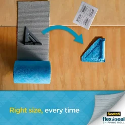 Scotch ™ Flex & Seal Shipping Roll Self-Sealing Padded Mailer, 15