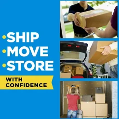 Scotch Heavy Duty Packing Tape with Dispenser, 1.88" x 43.7 yds., Clear, 6/Pack (38504063BRD2GC)* Packing Tape