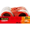 Scotch Moving & Storage Packing Tape with Dispenser, 1.88" x 38.2 yds., Clear, 4/Pack (3650S-4RD)* Packing Tape