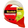 Scotch Sure Start Shipping Packing Tape with Dispenser, 1.88" x 38.2 yds., Clear (3450S-RD)* Packing Tape