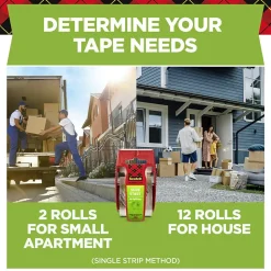 Scotch Sure-Start Packing Tape with Dispenser, 1.88