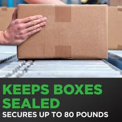 Scotch Tough Grip Moving Packaging Tape, 1.88 in. x 22.2 yd., Clear (150)* Packing Tape