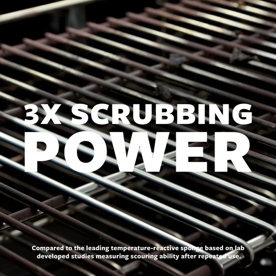 Scotch-Brite Heavy Duty Sponge with Scrubber, Green/Yellow, 6 Sponges/Pack (426)