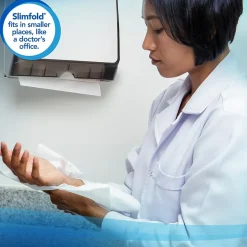 Paper Towels<Scott Control Plus+ Slimfold Recycled Multifold Paper Towels, 1-ply, 90 Sheets/Pack, 24 Packs/Carton (04442)