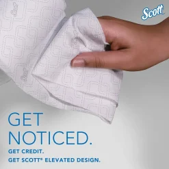 Scott Essential JRT Recycled Coreless Toilet Paper, 2-ply, White, 12 Rolls/Case (07006)