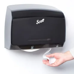 Scott Essential 2-Ply Jumbo Toilet Paper, White, 12 Rolls/Carton (07304)