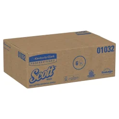 Paper Towels<Scott Essential Recycled Centerpull Paper Towels, 1-ply, 700 Sheets/Roll, 6 Rolls/Pack (01032)