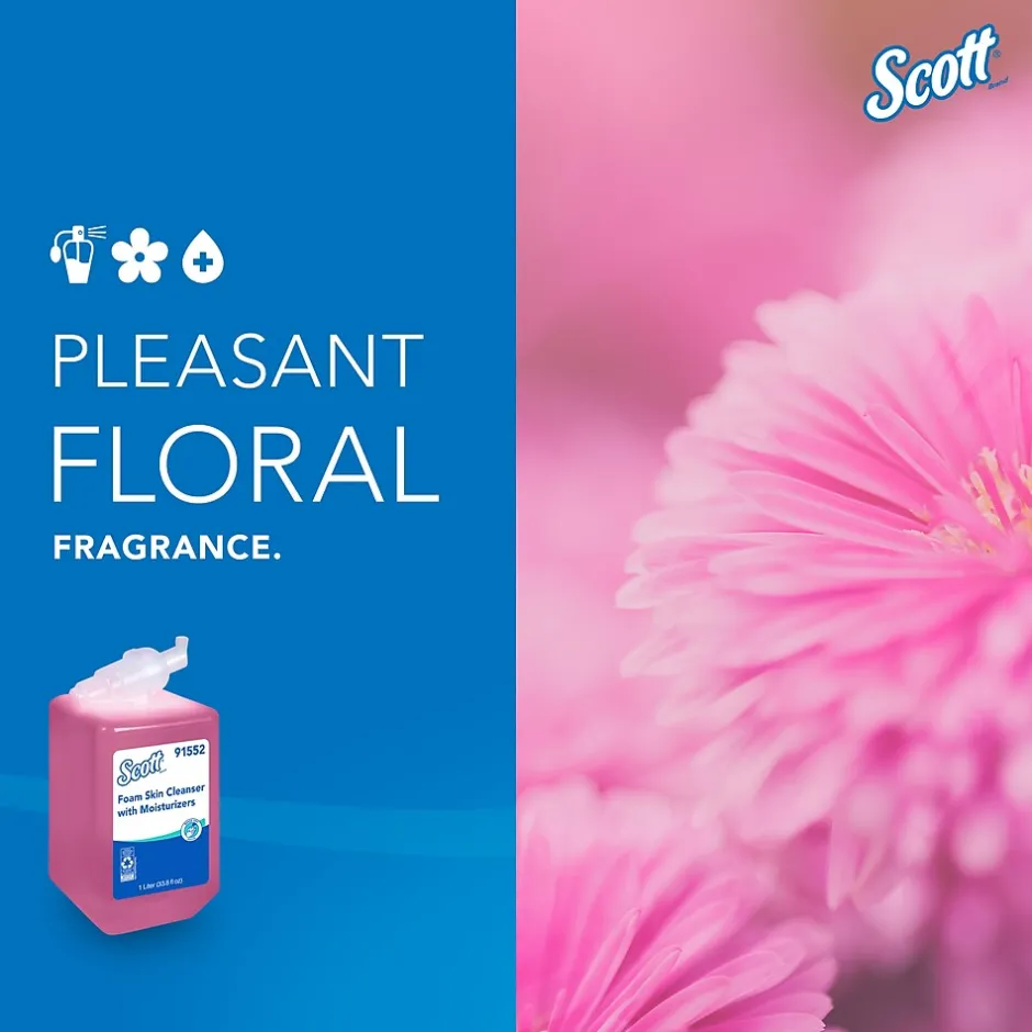 Scott Pro Foaming Hand Soap Refills, Floral, 33.8 Oz., 6/Carton (91552)