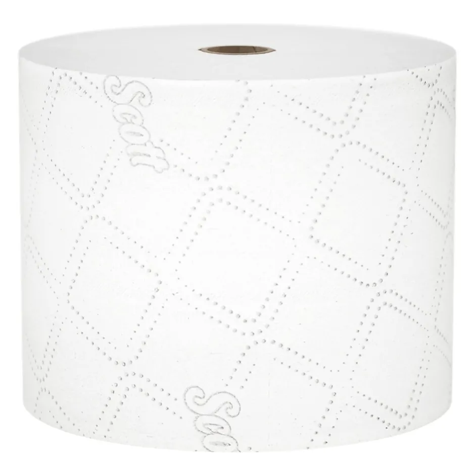 Scott Pro 2-Ply Small Core Standard Toilet Paper, White, 1100 Sheets/Roll, 36 Rolls/Carton (47305)