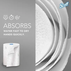 Paper Towels<Scott Pro Recycled Hardwound Paper Towels, 1-ply, 1150 ft./Roll, 6 Rolls/Carton (25702)