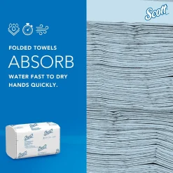 Paper Towels<Scott Pro fold Recycled Multifold Paper Towels, 1-ply, 175 Sheets/Pack, 25 Packs/Carton (01960)