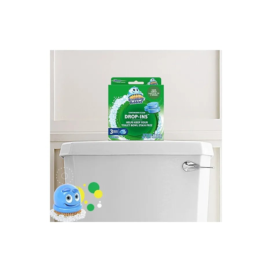 Scrubbing bubbles Drop-Ins Toilet Cleaning Tablets, 5/Pack (307946)