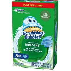 Scrubbing bubbles Drop-Ins Toilet Cleaning Tablets, 5/Pack (307946)