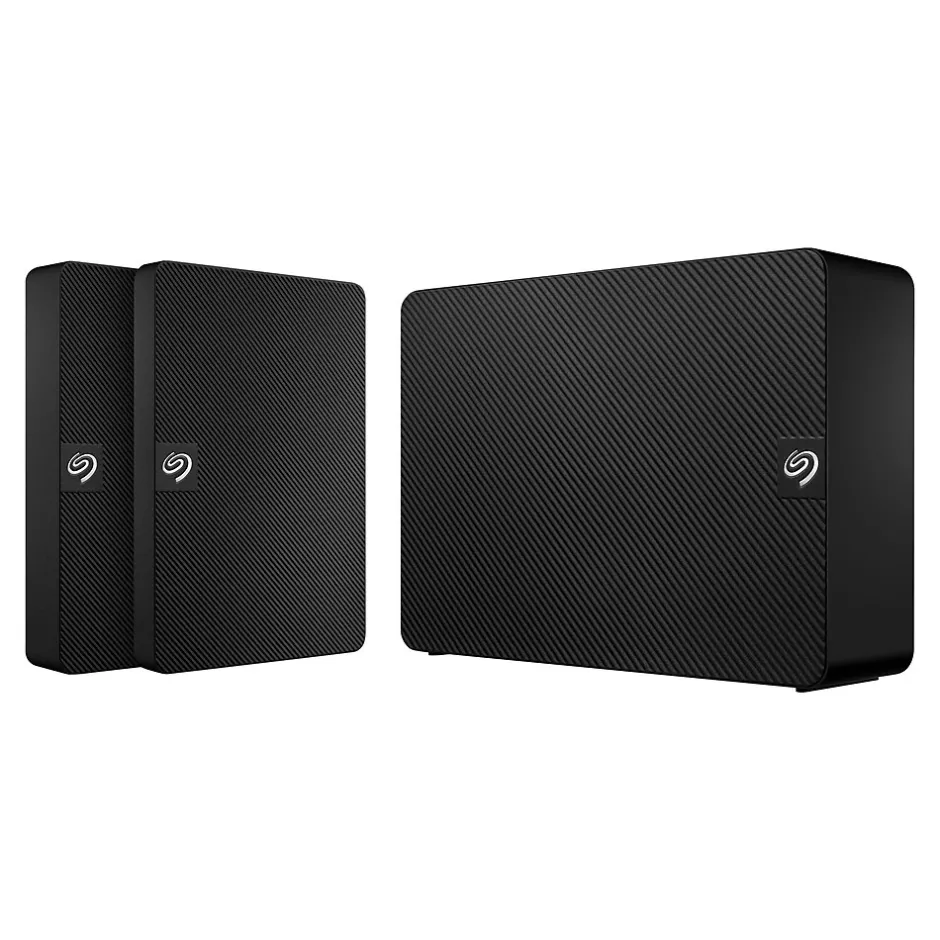 Seagate Expansion 16TB USB 3.0 External Hard Drive, Black (STKP16000400)* External Hard Drives