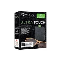 Seagate Ultra Touch 1TB USB 3.0 External Hard Drive, Black (STJW1000401)* External Hard Drives