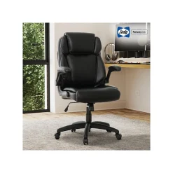 Discount Posturepedic Hudson Ergonomic Swivel Office Chair, Black (64627) Office Chairs