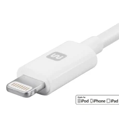 Monoprice Select Series Apple® MFi Certified Lightning™ to USB Charge & Sync Cable, 10ft White