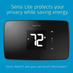 Smart Thermostats<Emerson Sensi Lite Smart Programmable Wi-Fi Thermostat, Works with Alexa (ST25)