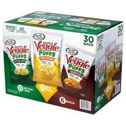 Variety Snack Packs<Sensible Portions Garden Veggie Puffs Variety Pack 0.5 oz., 30/Pack (325-00014)