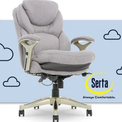 Online Claremont Ergonomic Fabric Swivel Executive Chair with Back in Motion Technology, (44186D) Office Chairs