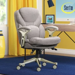 Online Claremont Ergonomic Fabric Swivel Executive Chair with Back in Motion Technology, (44186D) Office Chairs
