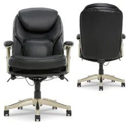Claremont Ergonomic Leather Swivel Executive Chair with Back in Motion Technology, (CHR200006) Ergonomic Chairs