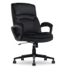 Hot Comfort Classic Ergonomic Velvet Fabric Swivel Executive Chair, Black (CCHR10005D) Office Chairs