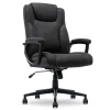 Sale Comfort Eco Ergonomic Velvet Fabric Swivel Executive Chair, Light Black (CCHR10006B) Office Chairs