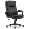 Clearance Comfort Ergo Ergonomic Bonded Leather Swivel Executive Chair, Black (CCHR10016B) Office Chairs