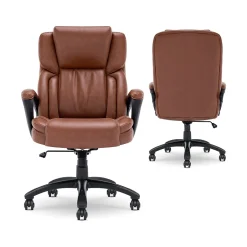 Clearance Garret Ergonomic Bonded Leather Swivel Executive Chair, (43520D) Ergonomic Chairs
